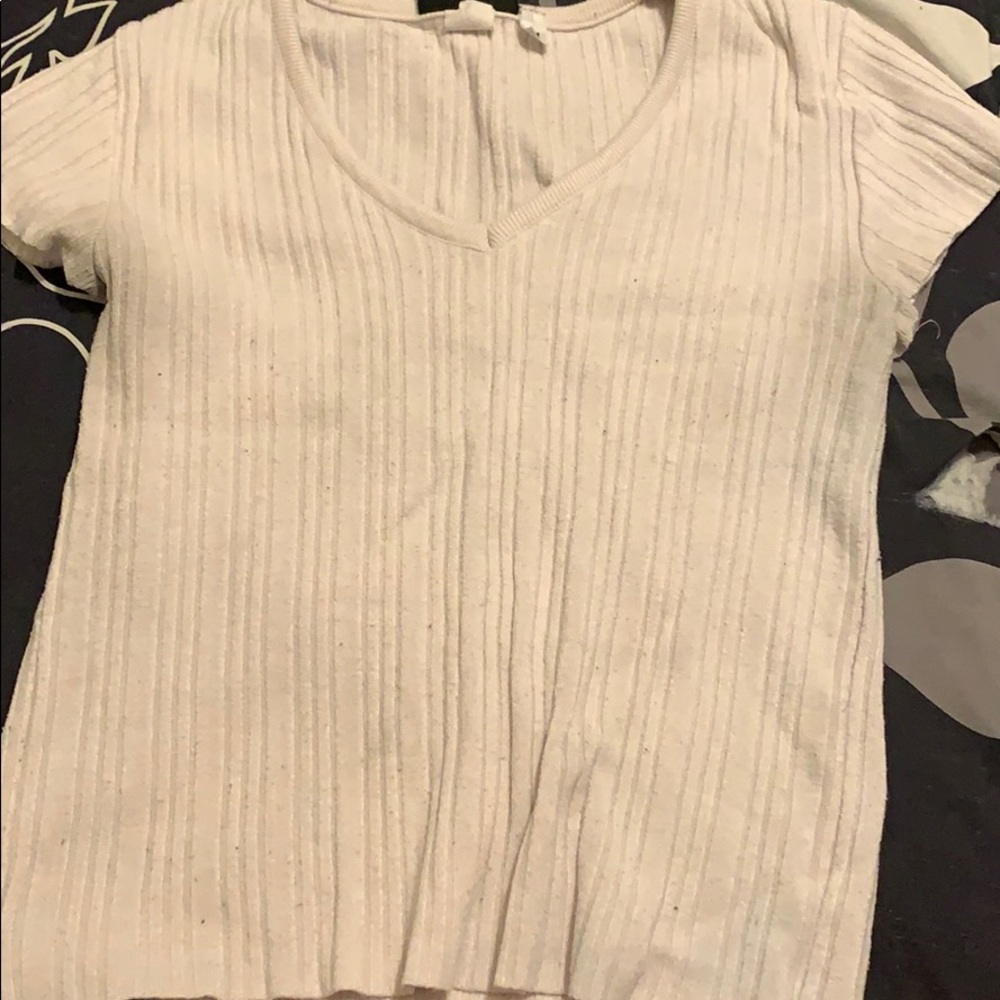V- neck shirt